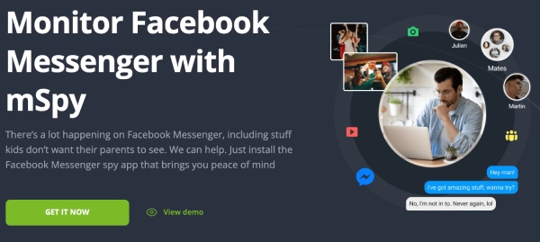 Monitor Facebook Messenger with mSpy7